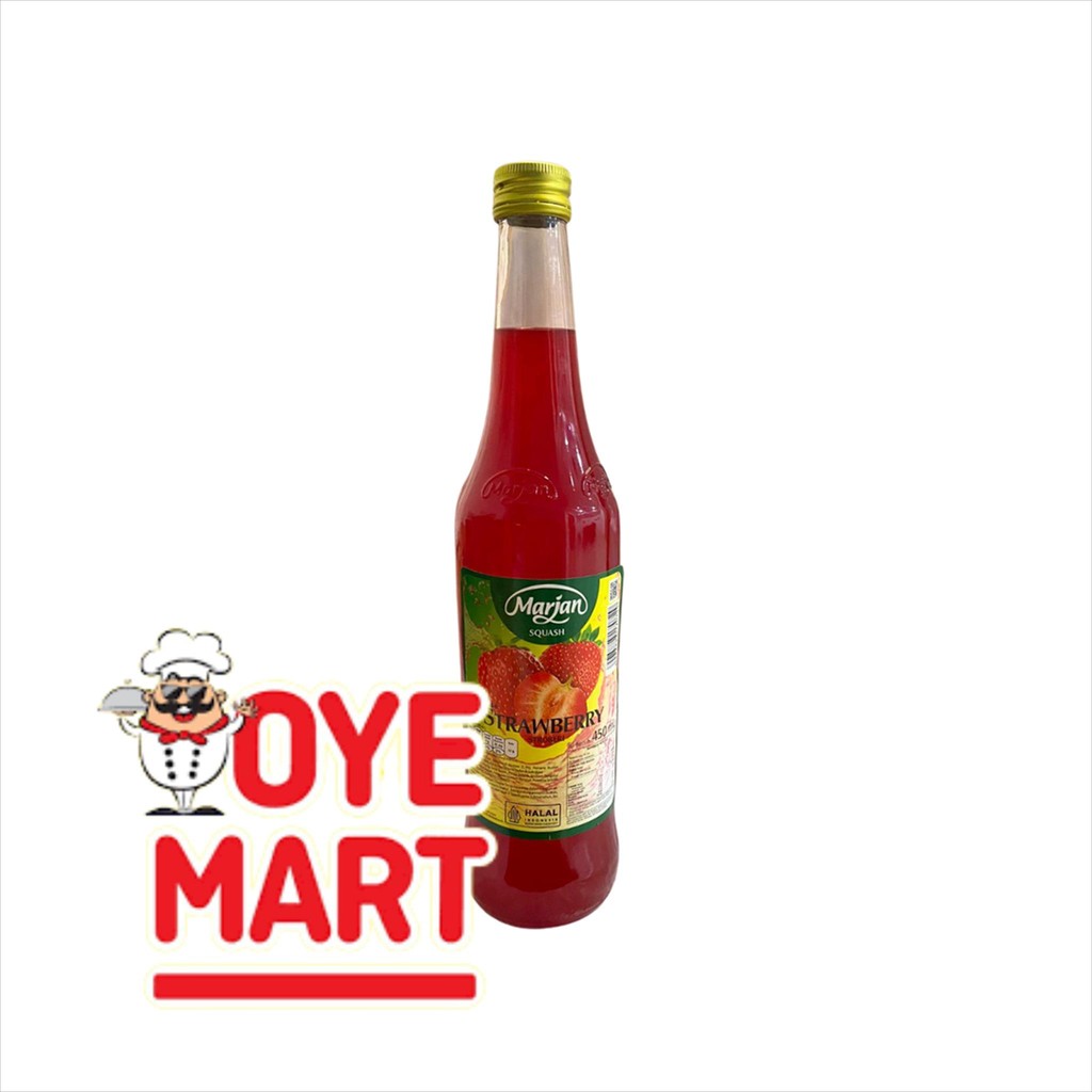 

MARJAN SQUASH RASA STRAWBERRY 450ml