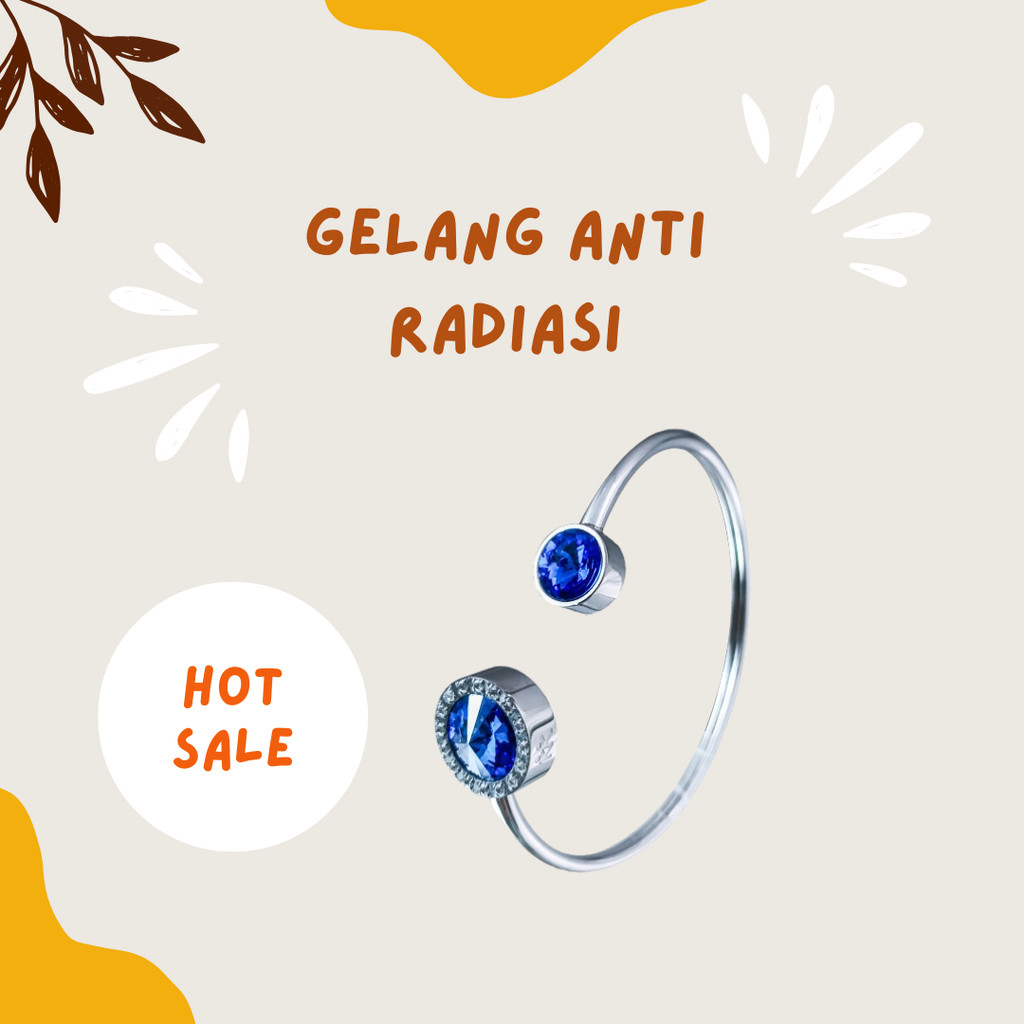 Gelang Energi untuk Kesehatan wanita  KK Liforce KK Lifeforce Emerald Crystal Bracelet original asli