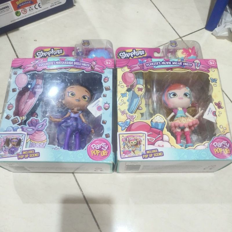 Shopkins Shoppies Doll Lil Secrets Pop Up Party Popette Cocolette's