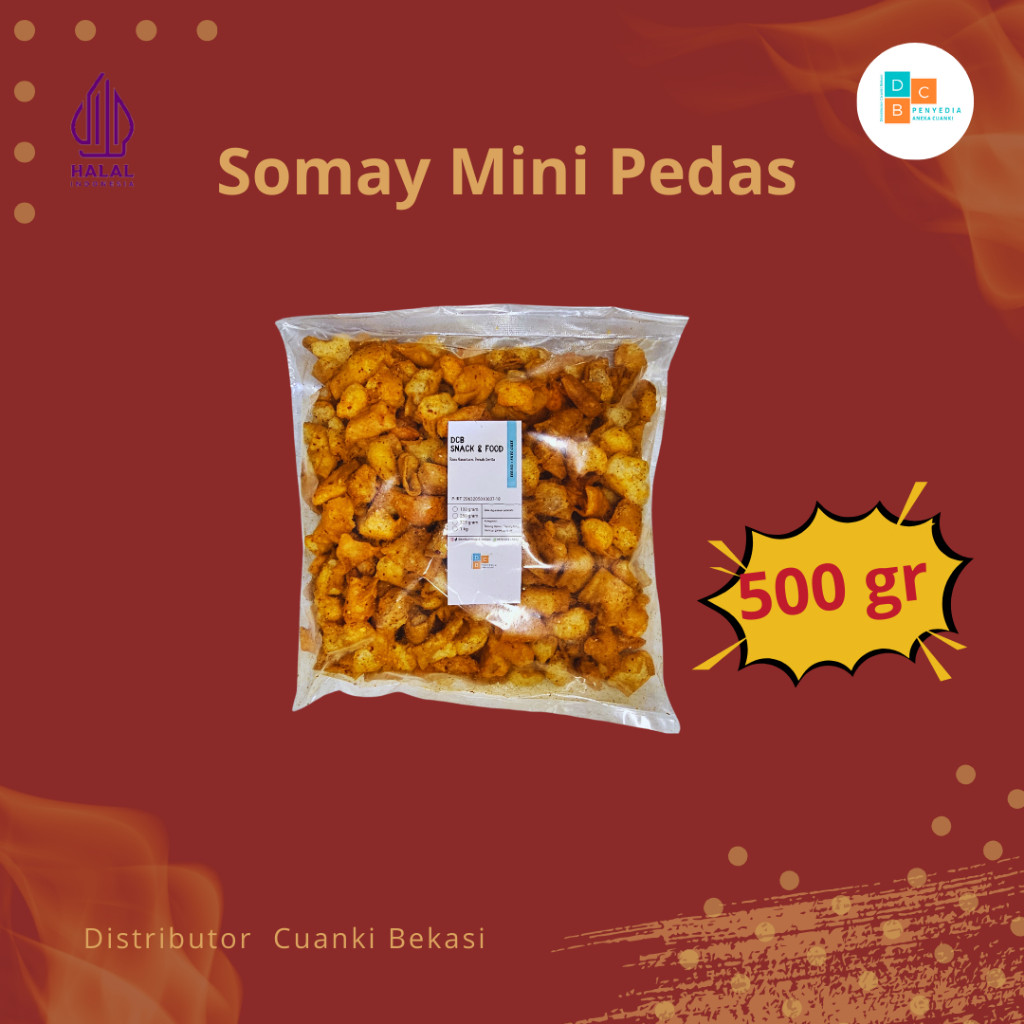 

Somay Mini Pedas 500gr