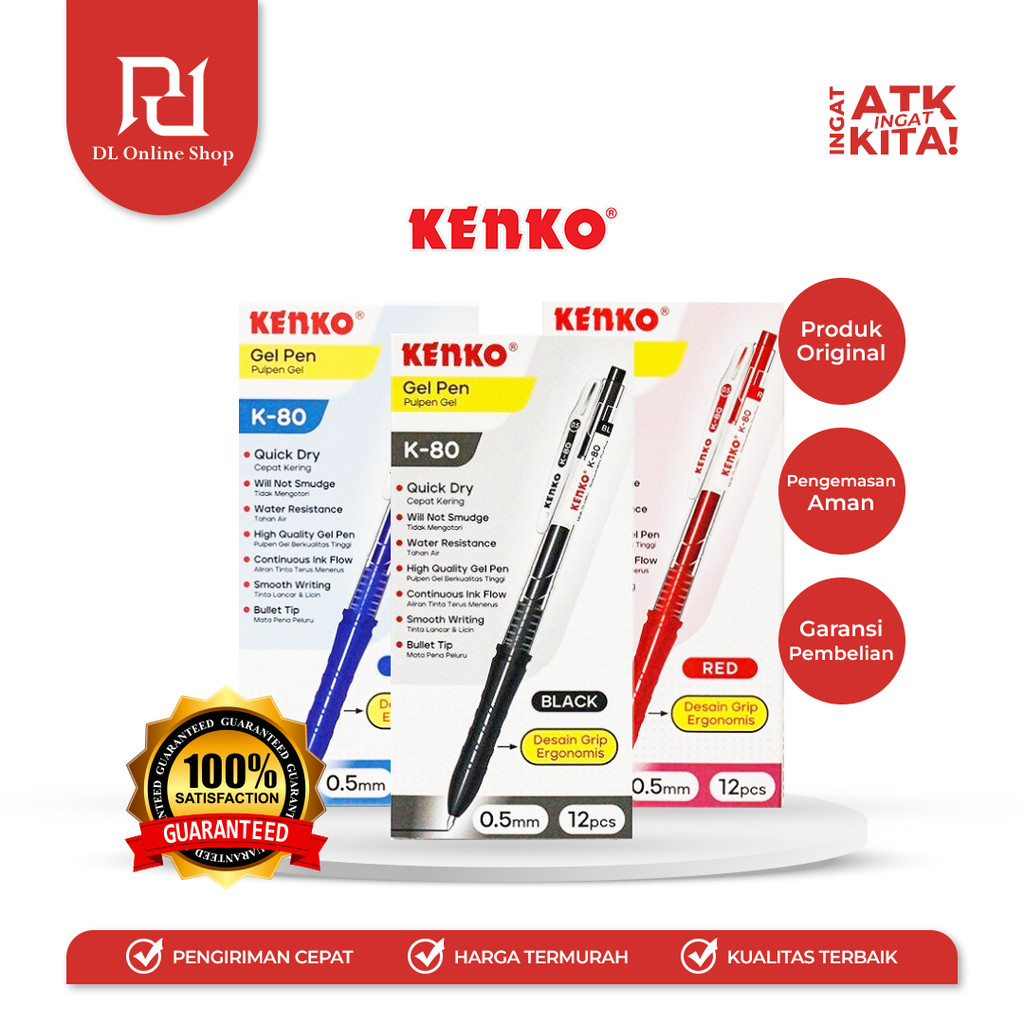 

KENKO PULPEN K-80 (1LSN/ 12PCS)