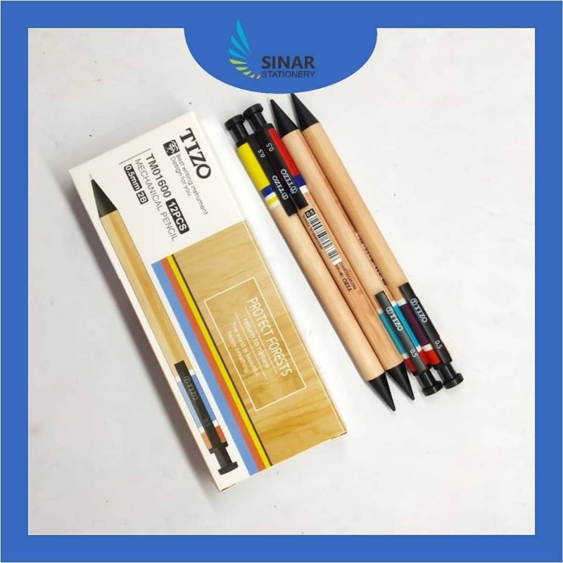 

[S_ATK] PENSIL MEKANIK TIZO 0.5 TM1600/TM1600A/TM1600C