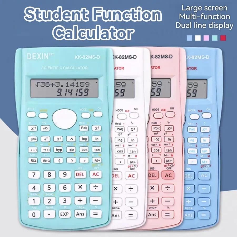 

Multifunctional Scientific Calculator, Student, Simple, Portable, Big Screen Function, Stationery, School, Office Supplies