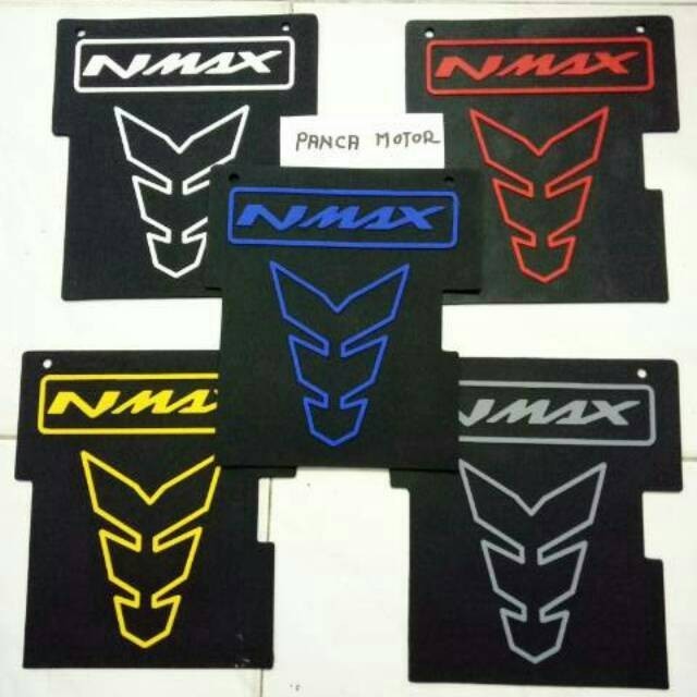 Mudflap Nmax / Mud Flap Nmax / Karet Pelindung Engine Nmax / Karpet Karet Spakbor Belakang Nmax