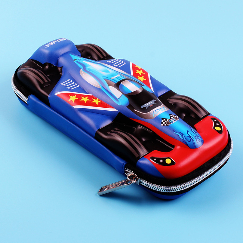 

Car Pencil Case Kawaii School Pencil Cases Big Stationery For Boy 3D Pen Case Trousse Scolaire School Supplies Pencil Box