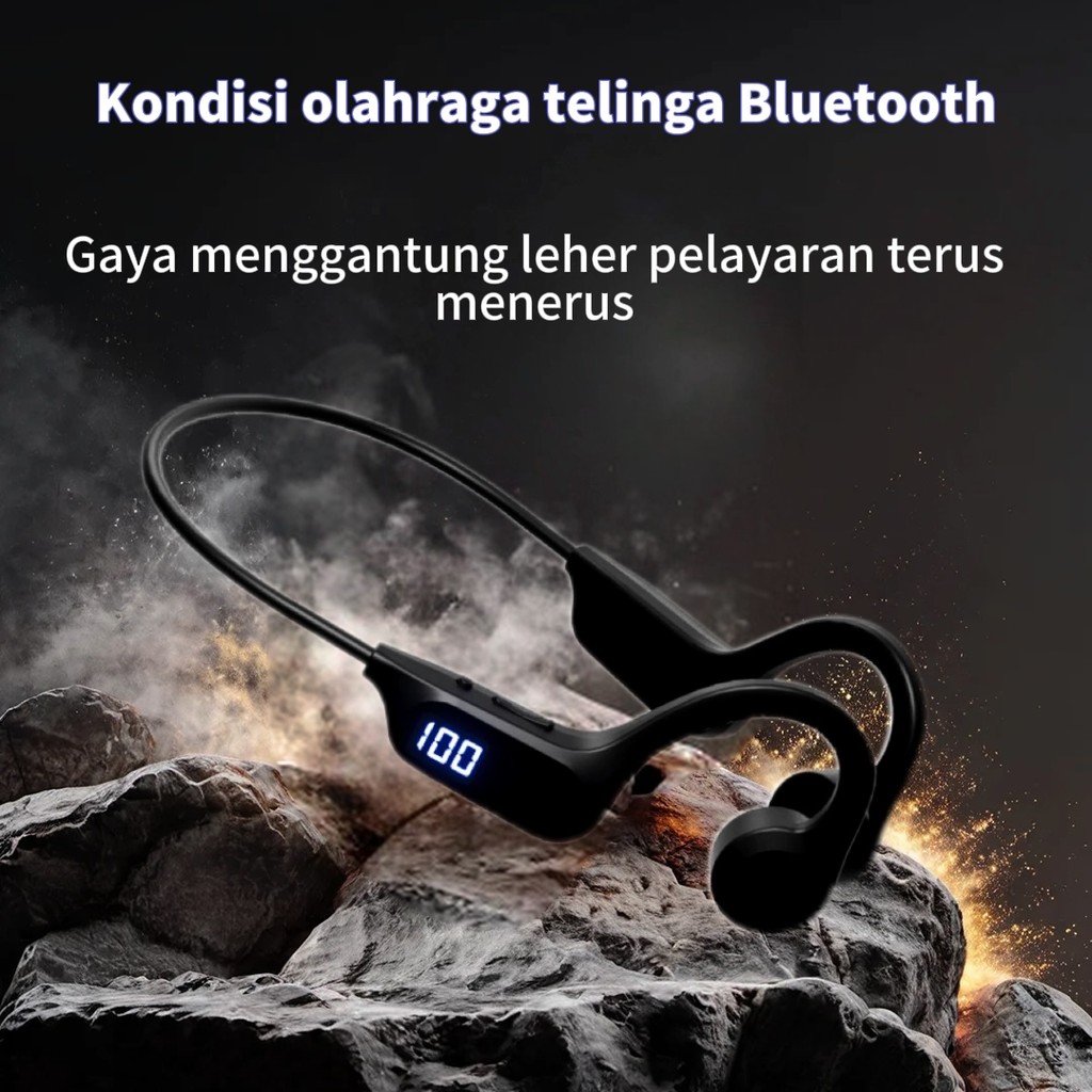Headset Bluetooth Nirkabel/MP3 Memory Card/Daya Tahan Lama/Pengurangan Kebisingan/Suara Jernih/Kompa