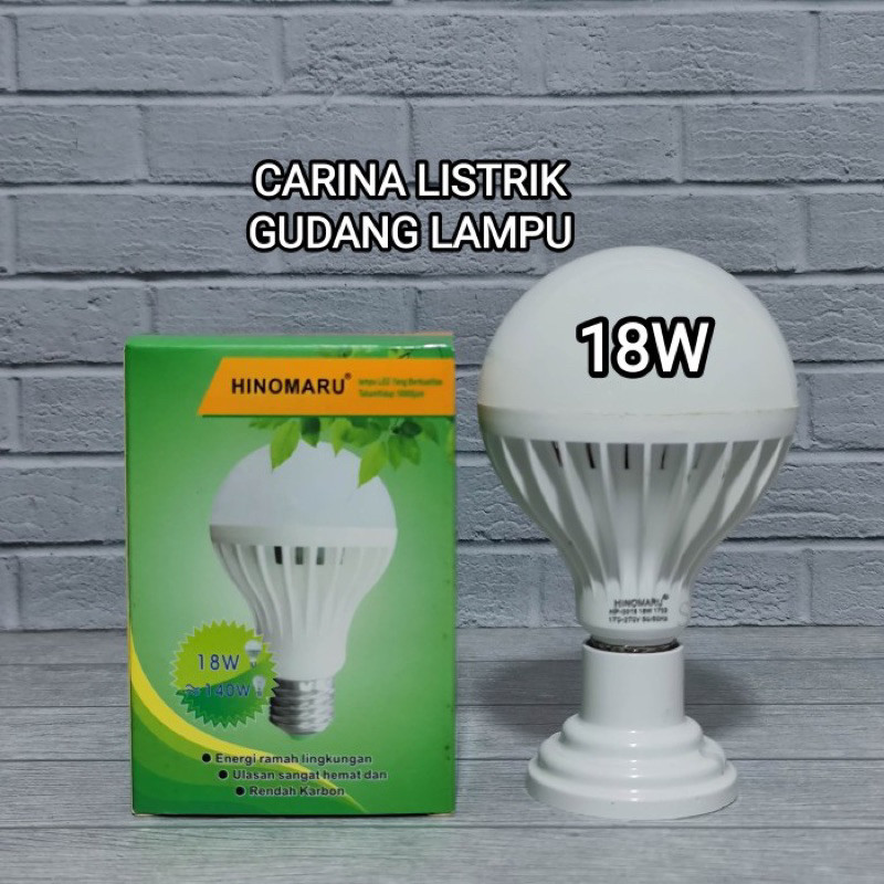 LAMPU LED HINOMARU 18W HP-3018 DUS HIJAU