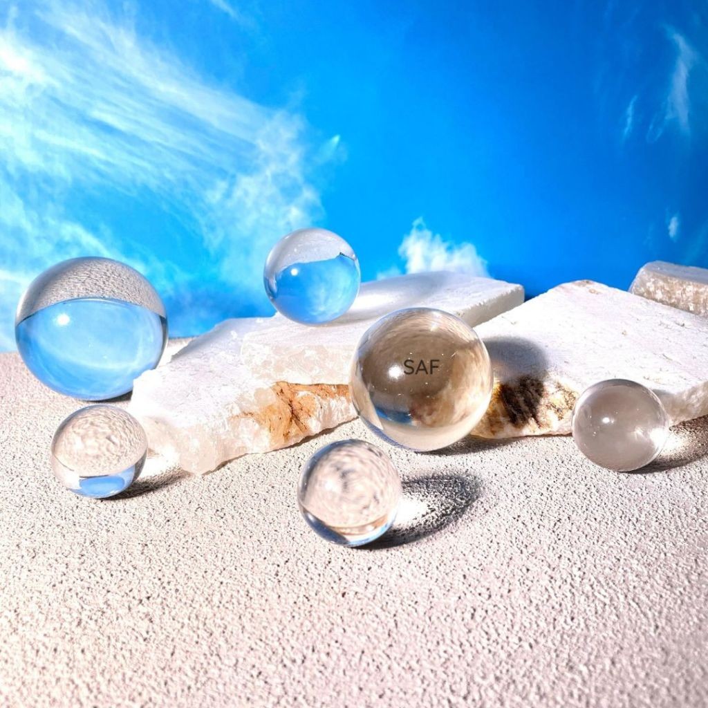 Bola Kristal Fotografi - Crystal Ball Artificial Props foto - round ice jumbo