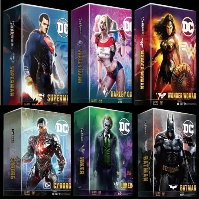 ZD Toys FONDJOY DC Comic SUPERMAN BATMAN JOKER CYBORG HARLEY WW Figure - CYBORG