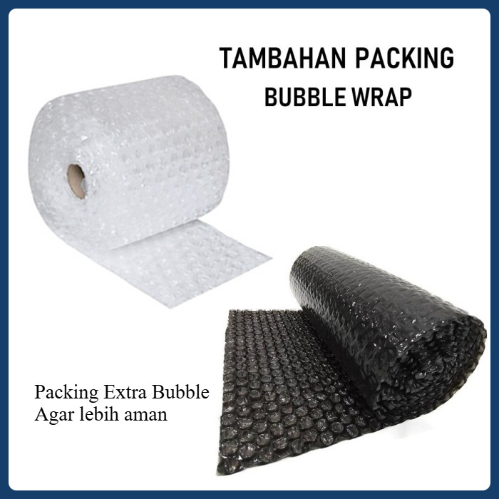 

Packing Extra Bubble Wrap Untuk Pengiriman Lebih Aman / Packing Tambahan