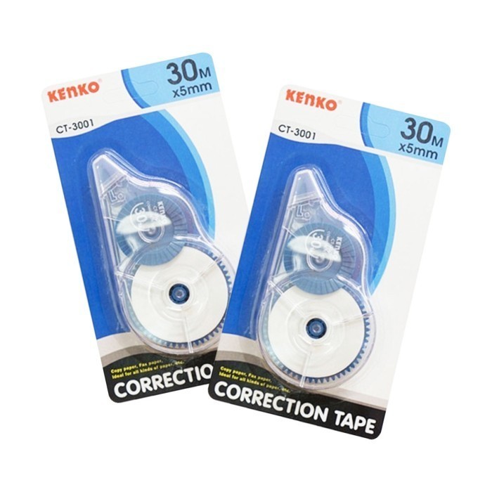 

Correction Tape Roll Kenko CT-3001 Tip Ex Correction Roll 30 Meter