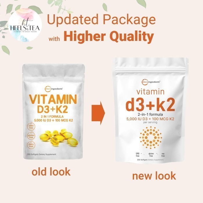 Micro Ingredients D3K2 5000iu