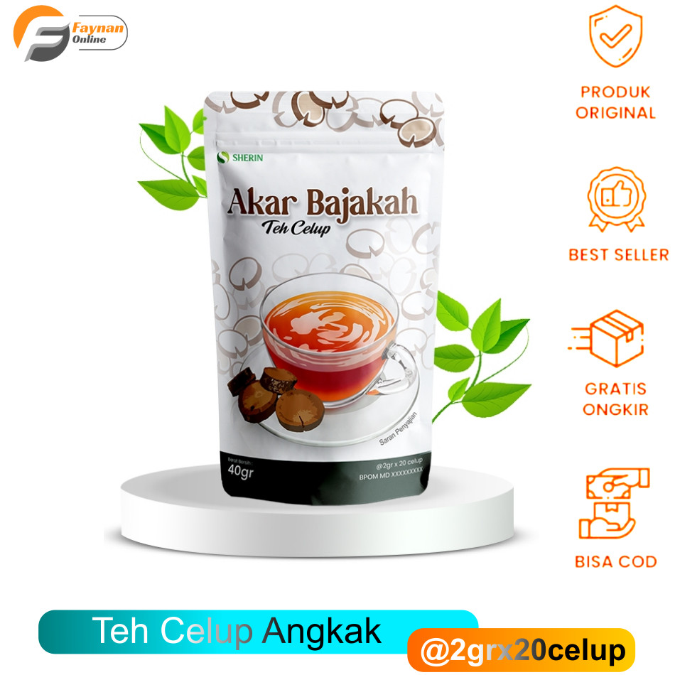 

Teh Akar Bajakah 1 pouch 20 kantong Sherin Teh Bajakah