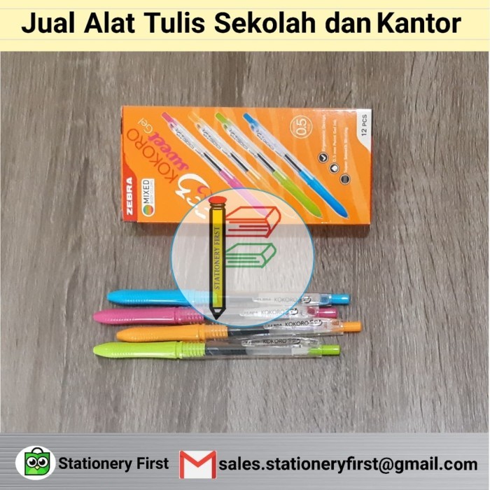 

[[PROMO]] Pen Kokoro Sweet Zebra mirip Sarasa