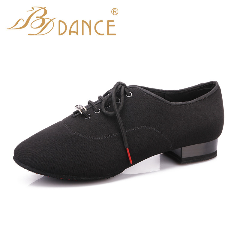 BDDance dance Shoes Men's ballroom dance Shoes Modern dance shoes jazz shoes straight sole 302-1 Hee