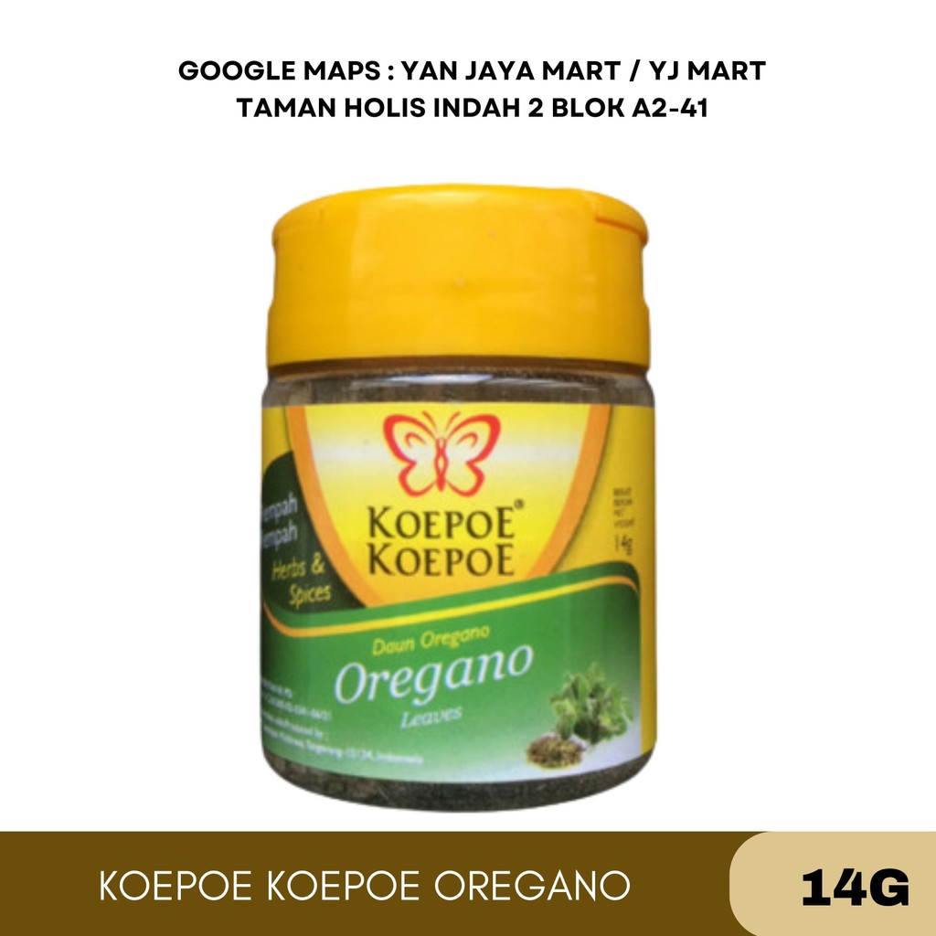 

Koepoe Koepoe / Kupu Kupu / Oregano/ Thyme / Parsley /Rosmery/ Ngo Hiang