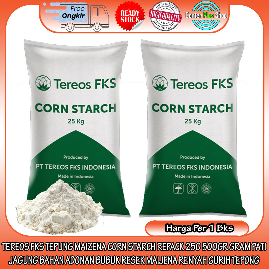 

Tereos Fks Tepung Maizena Corn Starch Repack 250 500Gr Gram Pati Jagung Bahan Adonan Bubuk Resek Maijena Renyah Gurih Tepong Pengembang Powder Pengental Makanan Makan Terigu Bungkusan Bungkus Cake Kue Kering Bubur Puding Lumpia Maizenaku