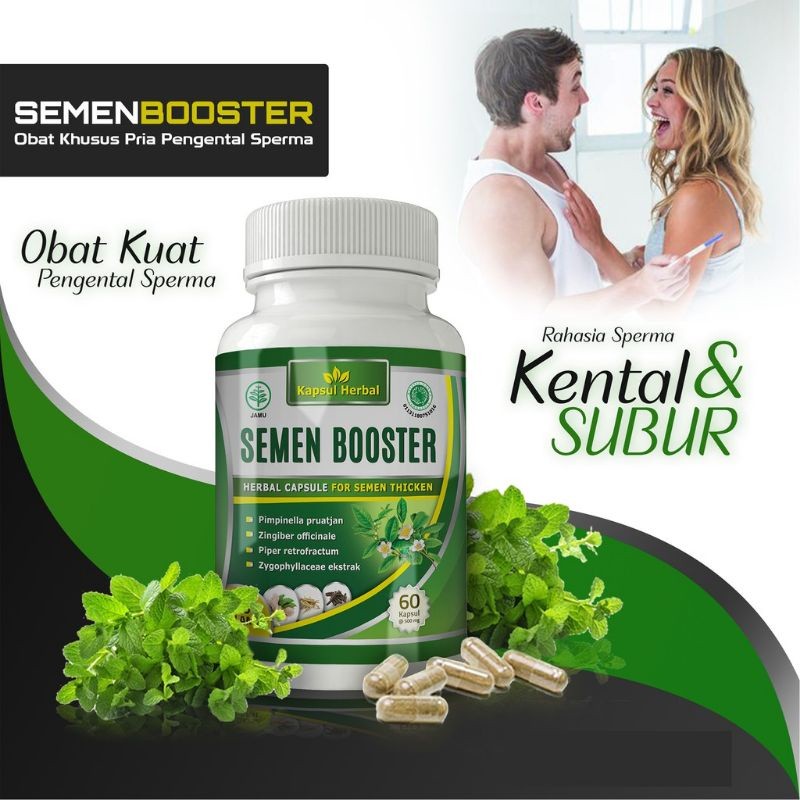 Semen Booster - Obat Herbal Pengental dan Penyubur Sperma Pria Terbaik Terbaik