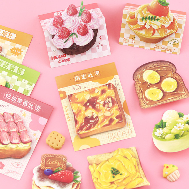 

Sticky Note Animal mini Food Stick notes memo hewan Lucu