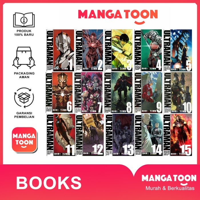 Komik manga Ultraman, Vol.1-16 (English) - MangaToon