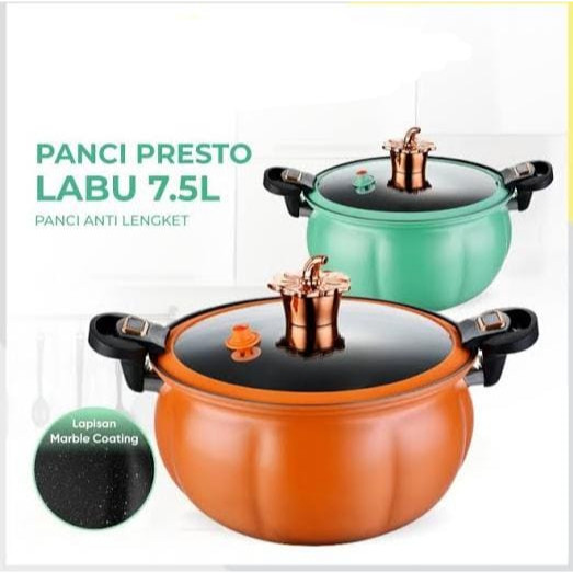 GANDISUARTINILARISSHOP Panci Presto  Labu Besar Ukuran 7.5 Liter