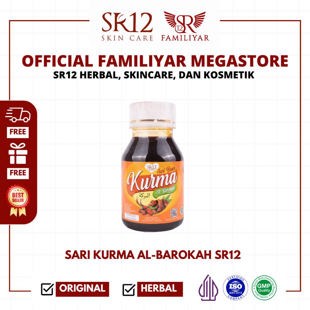

SARI KURMA AL-BAROKAH SR12 BEST SELLER DARI KURMA ARAB PREMIUM SAHARA JAZIRA - GERAI UMMU HIJAZ GUH
