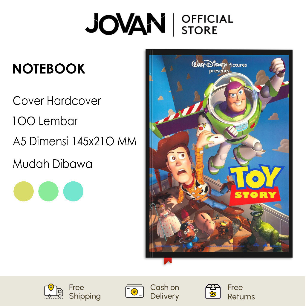 

Notebook Hardcover Custom Toy Story 19 Buku Tulis Catatan Note Agenda Planner Jurnal Diary Notebook Anime