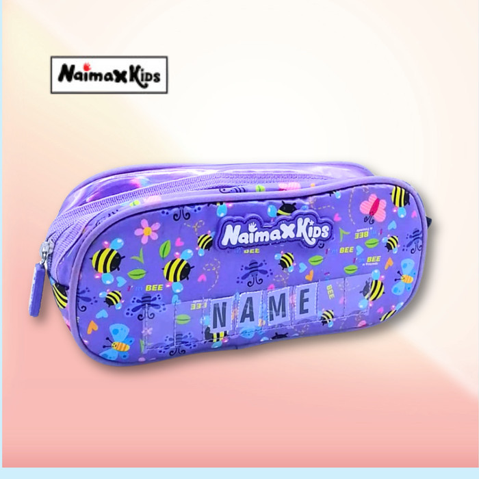 

New Collection[PROMO]] Pencil Case Custom Nama | Naimax kids Pencil Case Anak Perempuan - Honey Purple