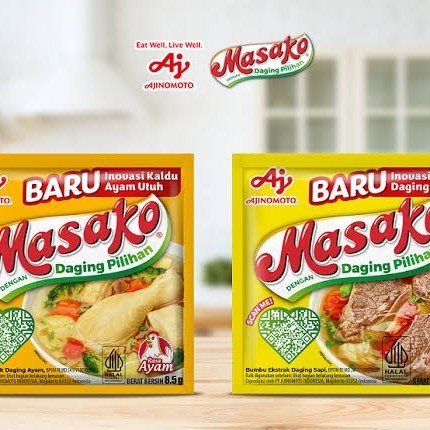 

masako ayam dan sapi 1 renteng isi 12