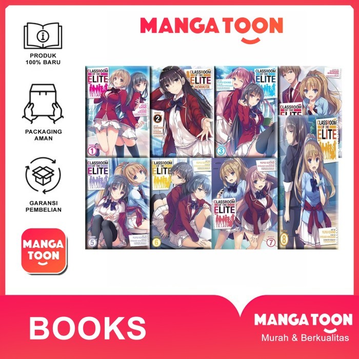 Komik Classroom of the Elite 8 book series (english) - MangaToon