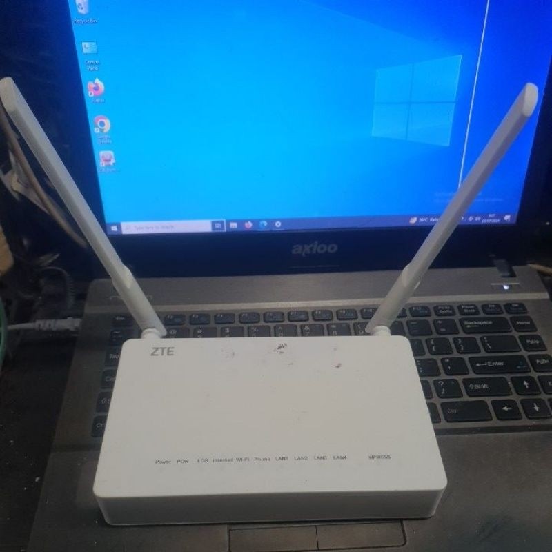 ZTE F660 v2 / F609 V2 GPON ONT UNIT ONLY FO biru