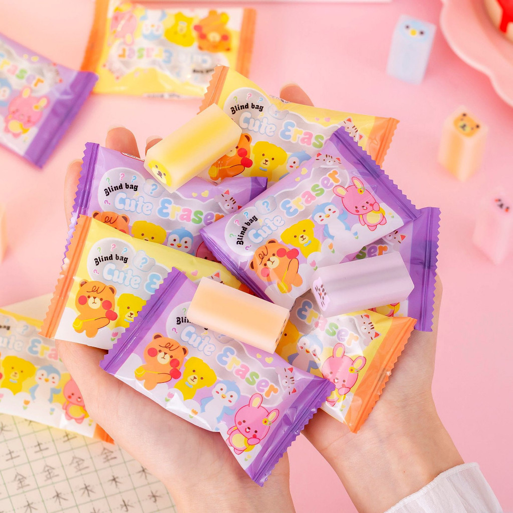 

Penghapus Pensil Karet Sekolah Motif Boneka Bahan Import Lucu COD 1120