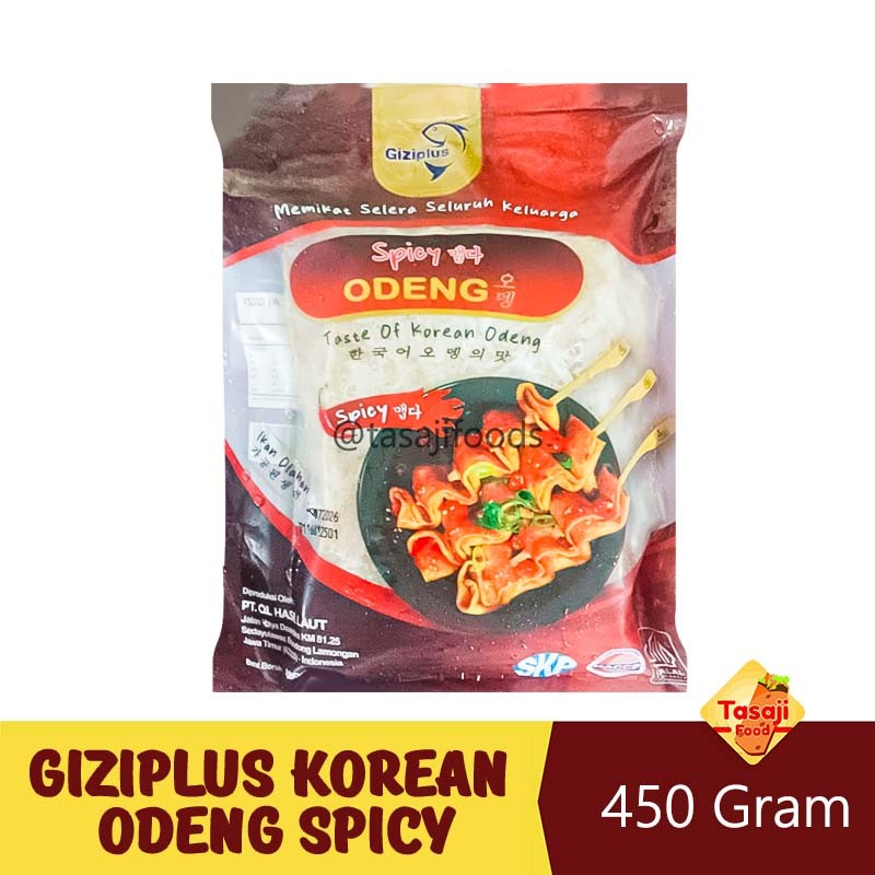 

GiziPlus Korean Odeng Spicy 450 Gram Grosir