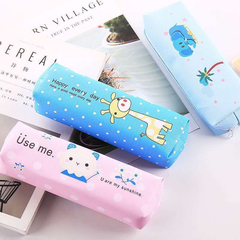 

Tempat Pensil Pulpen Karakter Hewan Lucu Kotak Pensil Serbaguna Motif Animal Dompet Pouch Make Up Kosmetik Wanita