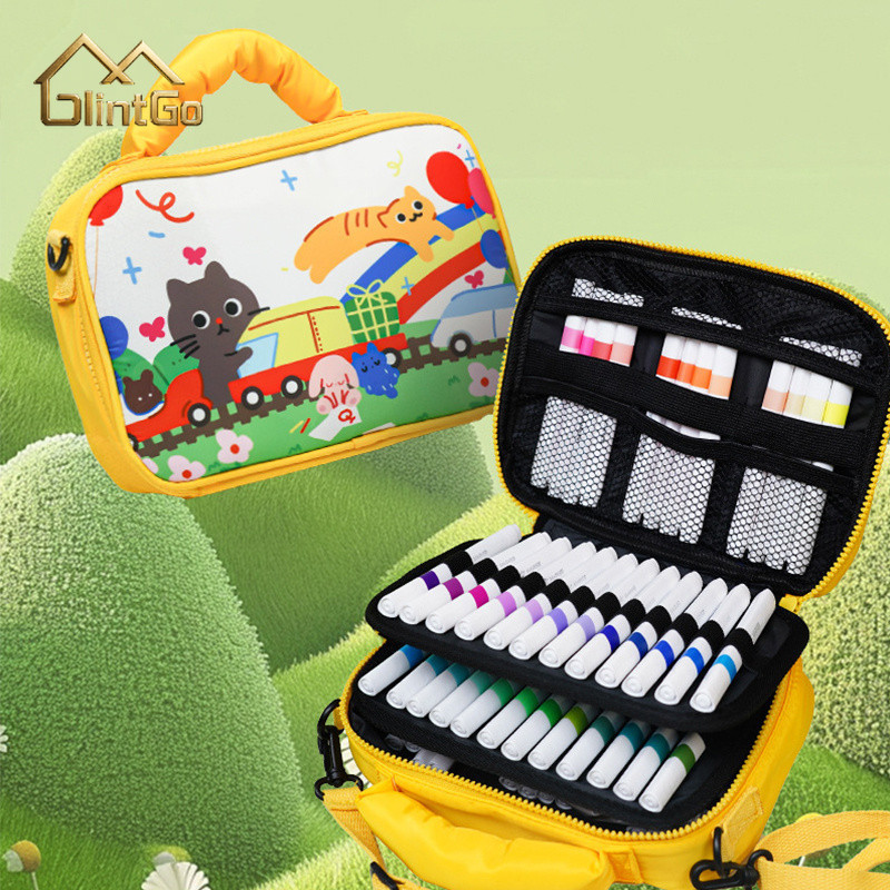 

Spidol Akrilik & Tas Keju Lukisan Anak - 30 Warna Tahan Air Aman untuk Anak Non Toxic