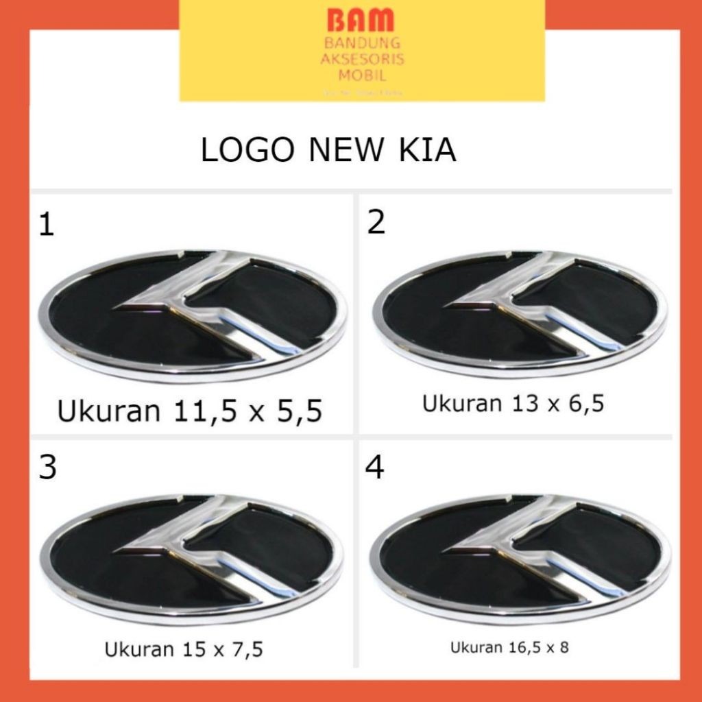 Emblem Logo Mobil KIA Model New