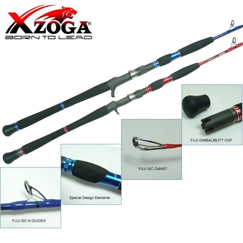 SV33R Xzoga Takadum TAKA-SS TAKA-CS Jigging Rod Joran Pancing