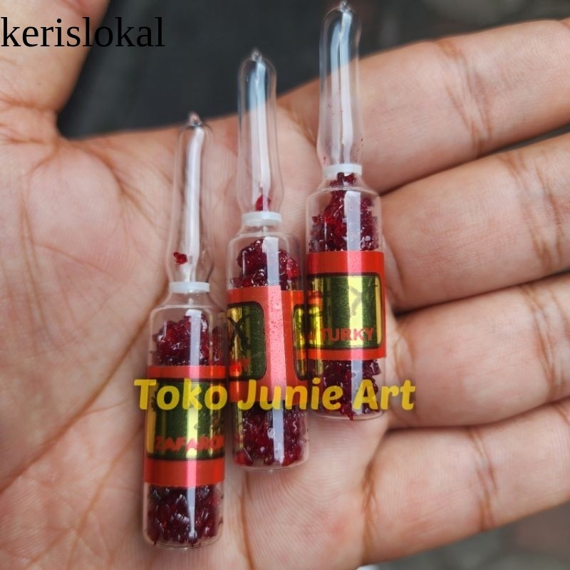MINYAK JAFARAON ZAFARON KRISTAL MERAH ASLI SEGEL KL16