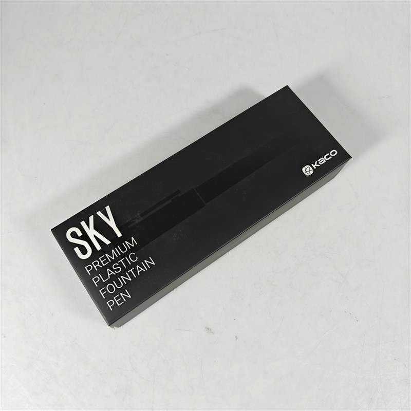 

ALSHASTR Kaco SKY Pena Fountain Pen EF Nib Black Ink with Cartridge - K1020