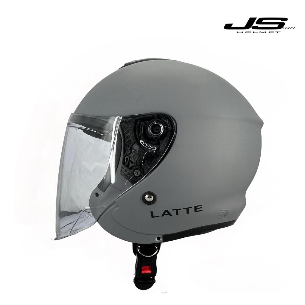 bestpromo hot deals helm wanita helm js latte warna solid sni/helm cantik/helm cewek/helm pria/free