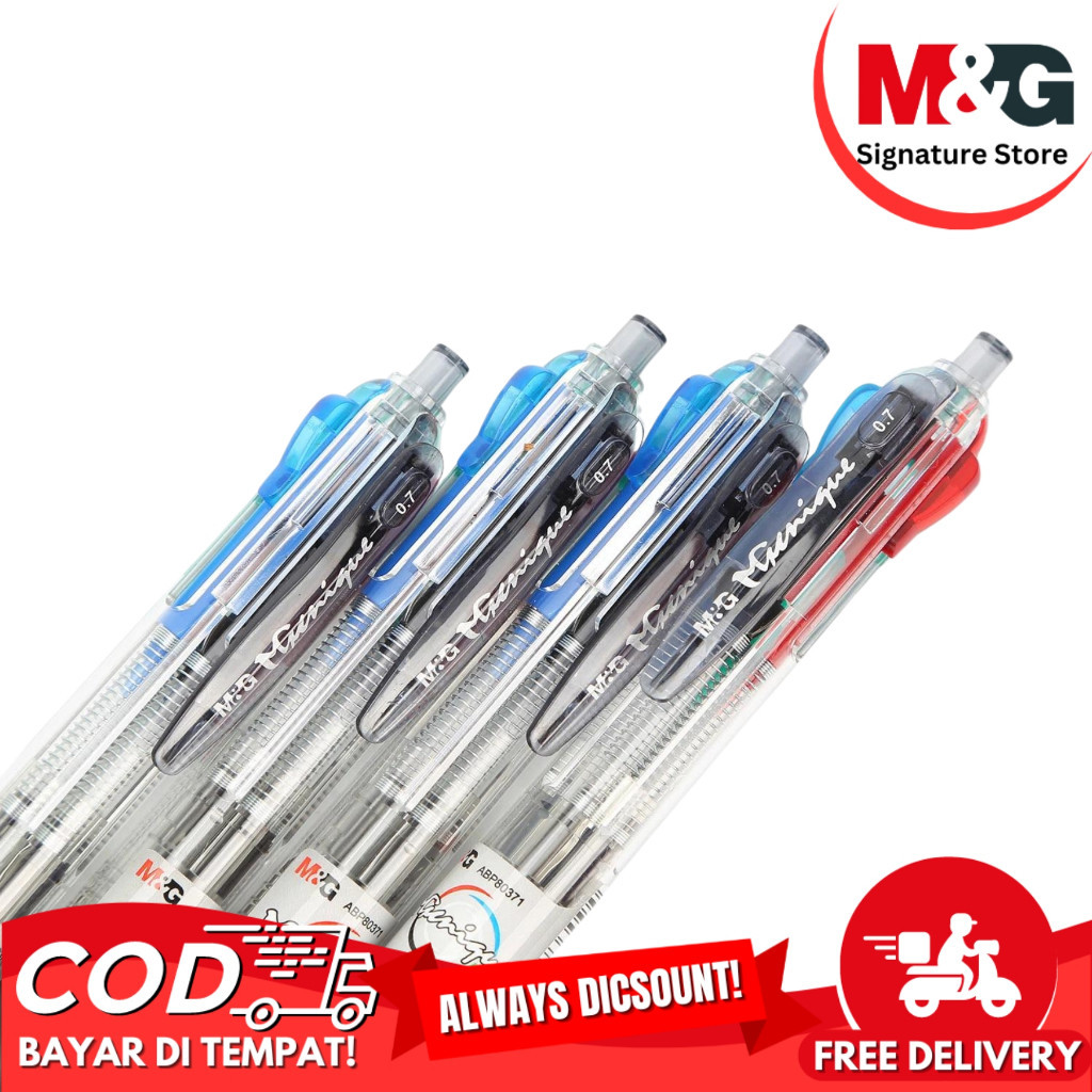 

Ballpoint 4 in 1 M&G ABP80371 Monique Pulpen 4 Warna Tip 0.7mm - SATUAN- SHSNP