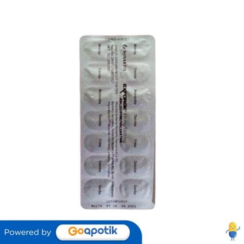 Exforge 10/160 Mg Blister 14 Tablet