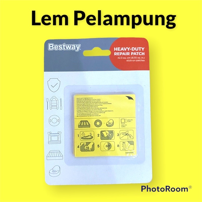Lem Ban Pelampung/ penambal ban renang/ repair kit pelampung renang latihan anak