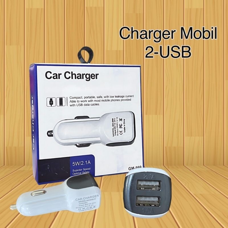 LJ - Adaptor Car Charger HP Mobil SAMSUNG 2USB