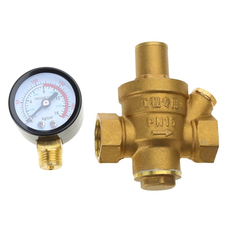 Efficient Brass Water Pressure Regulator Adjustable Inch Pressure Regulator