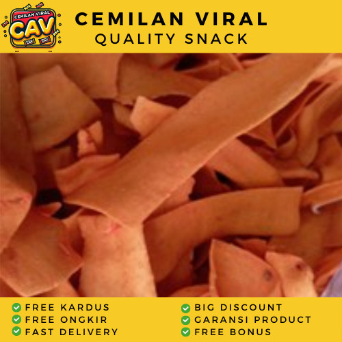 

CAV KERUPUK SLONDOK MENTAH MERAH 500gr Slondok Pedas Manis Kerupuk Selondok Pedas Manis Mentah