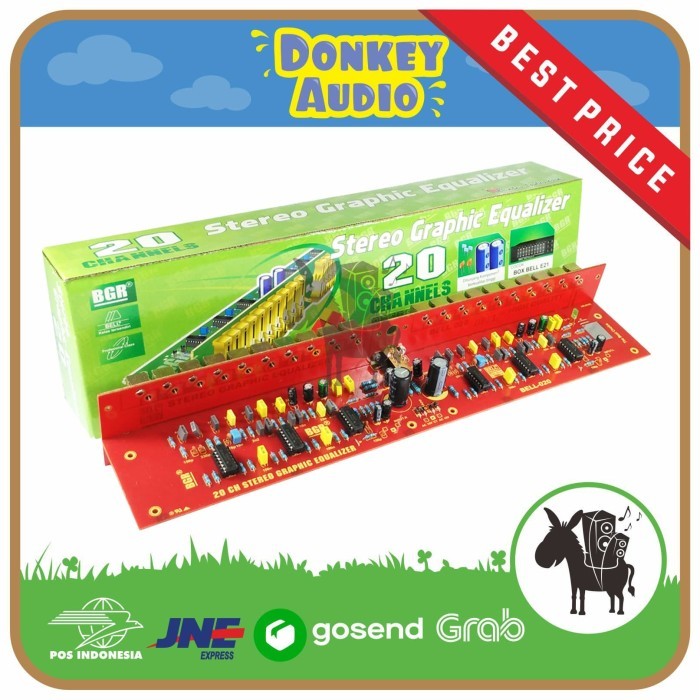 SD99 KIT EQUALIZER 20 CHANNEL STEREO TONE CONTROL BELL BGR