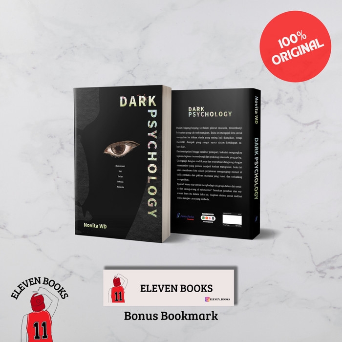 Mr.kasacil - Buku Dark Psychology Memahami Sisi Gelap Pikiran Manusia - Novita WD Eleven Books