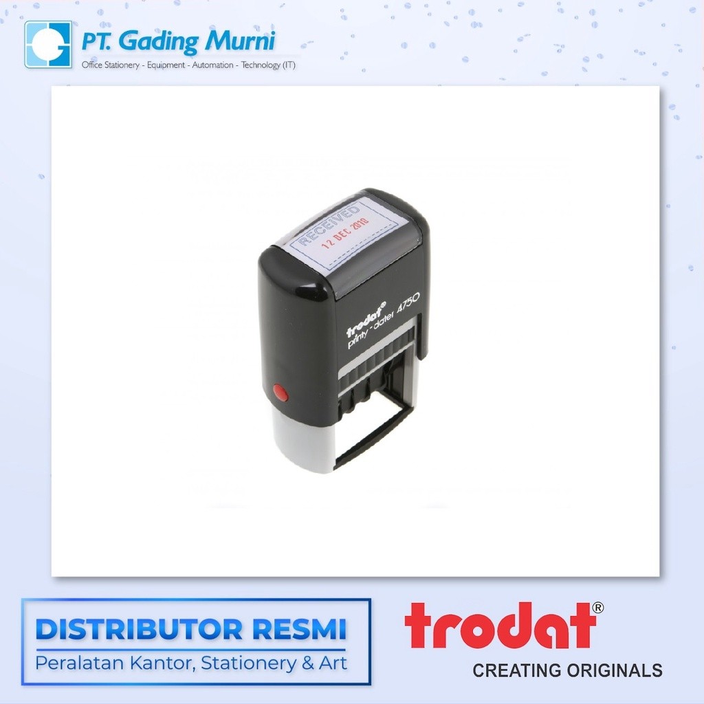 

Trodat Stempel 4750 Received