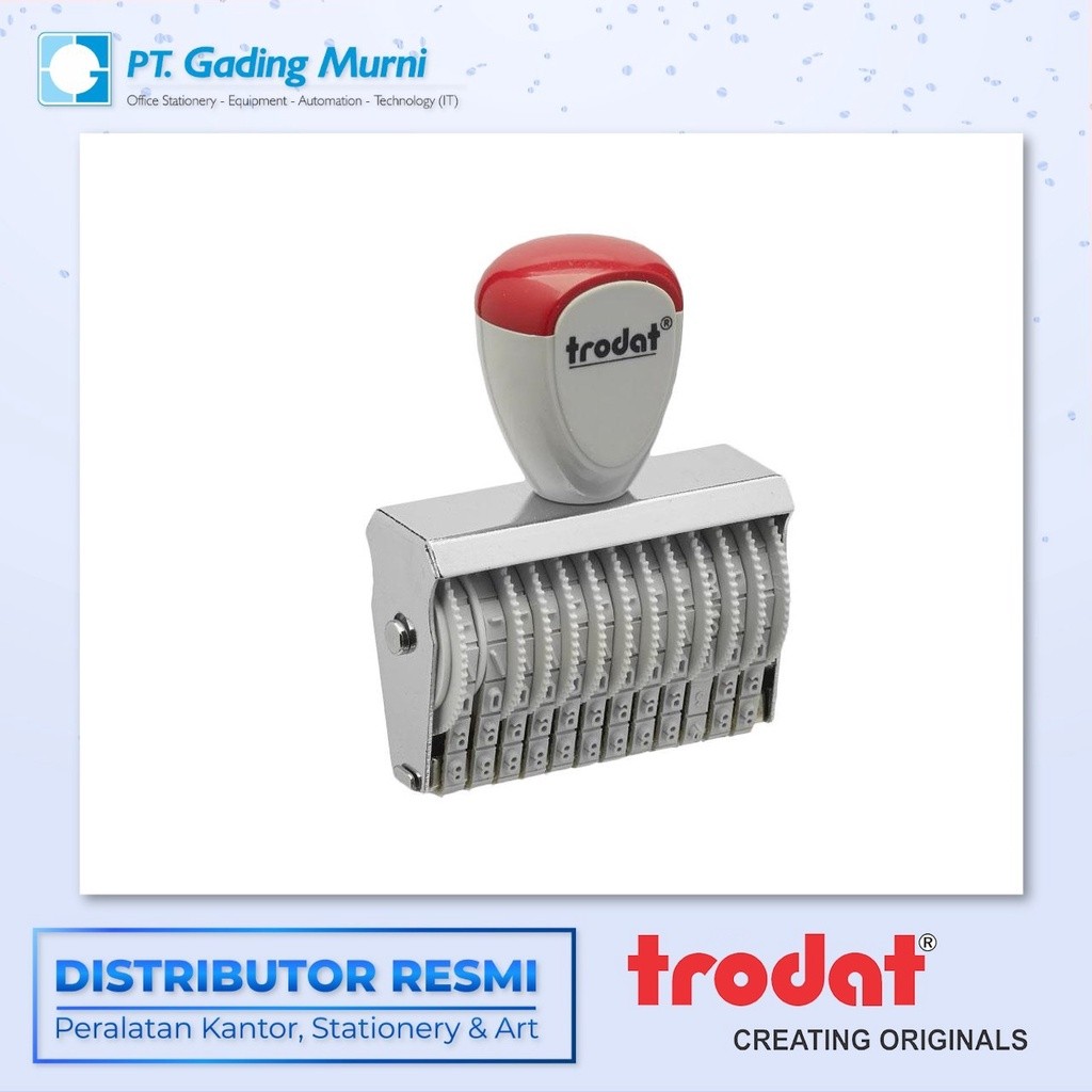 

Trodat Stempel 15312 3mm 12 digit